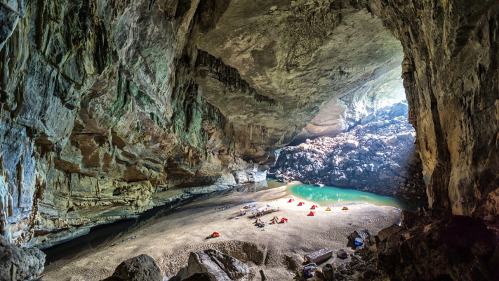 En cave