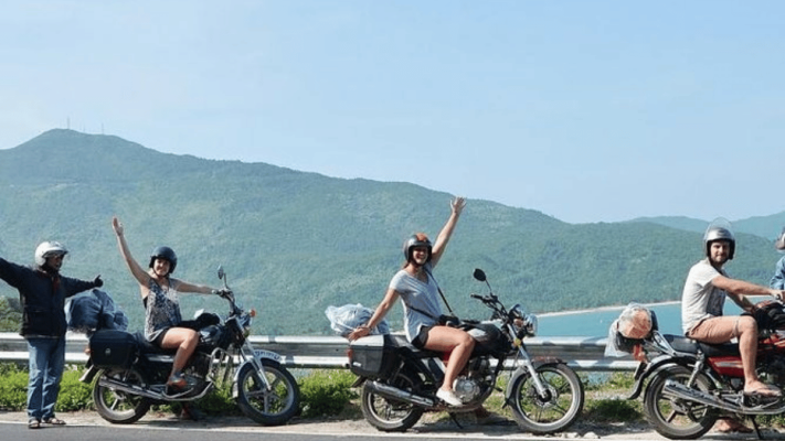 traveling by motorbike from phong nha to da nang