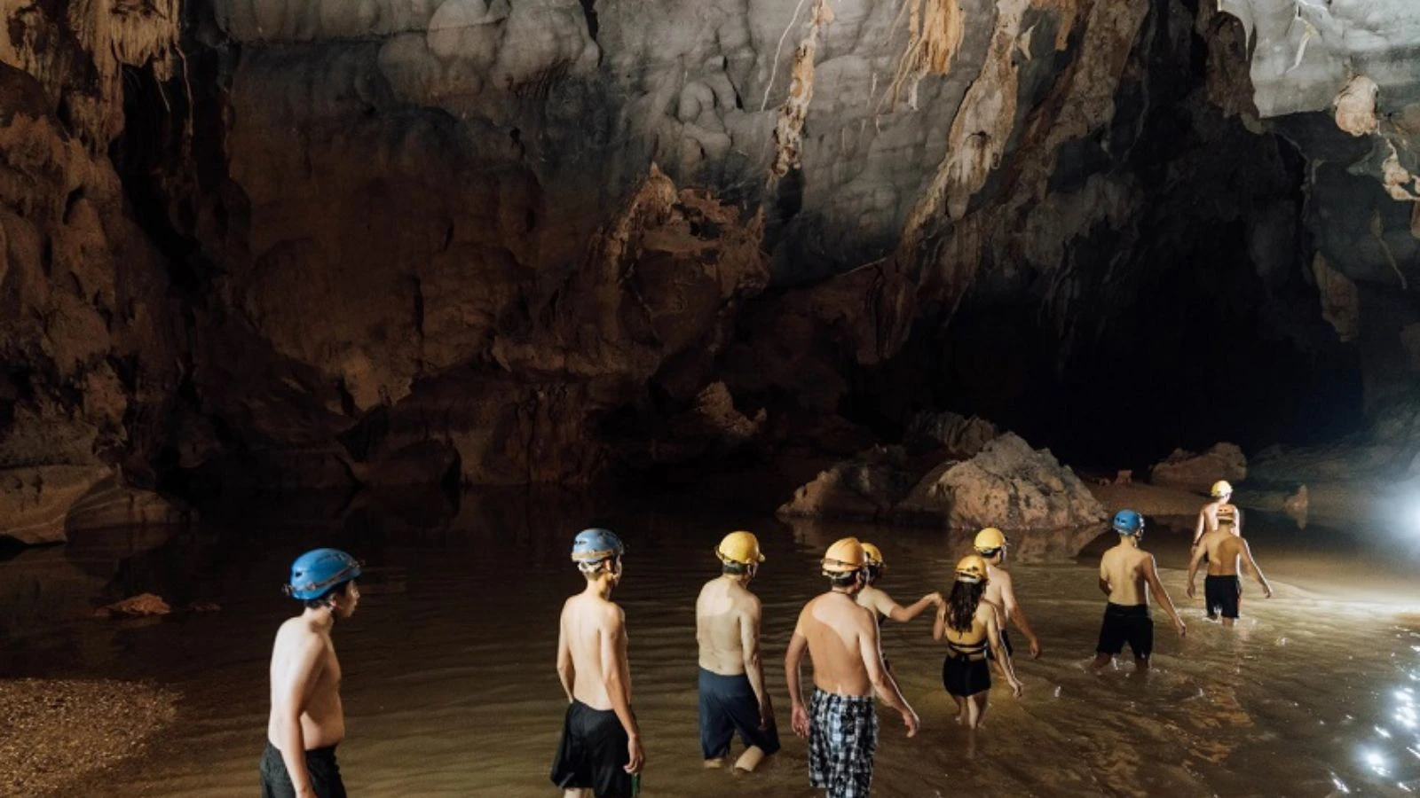 Go into Dark cave